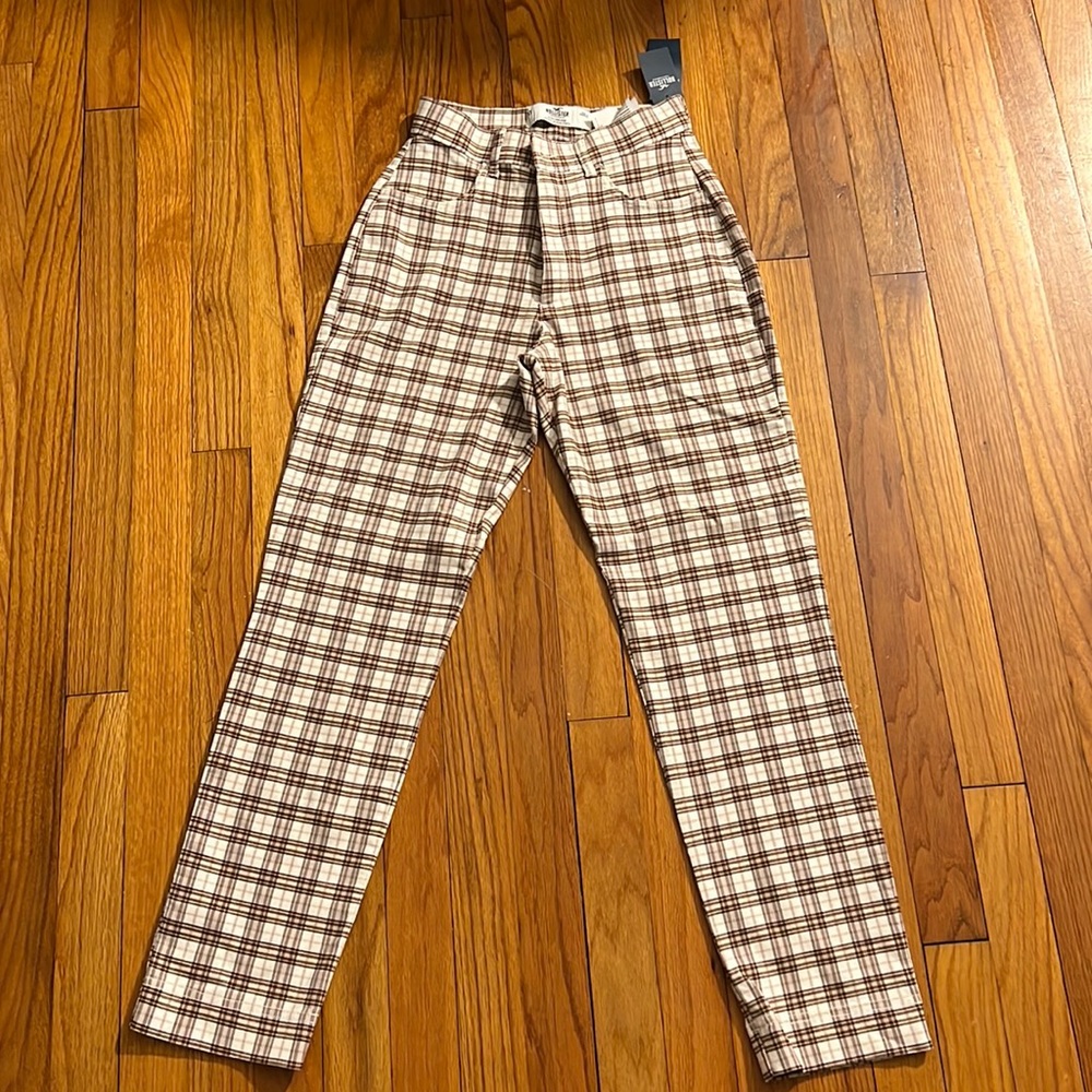 Plaid Hollister Pants